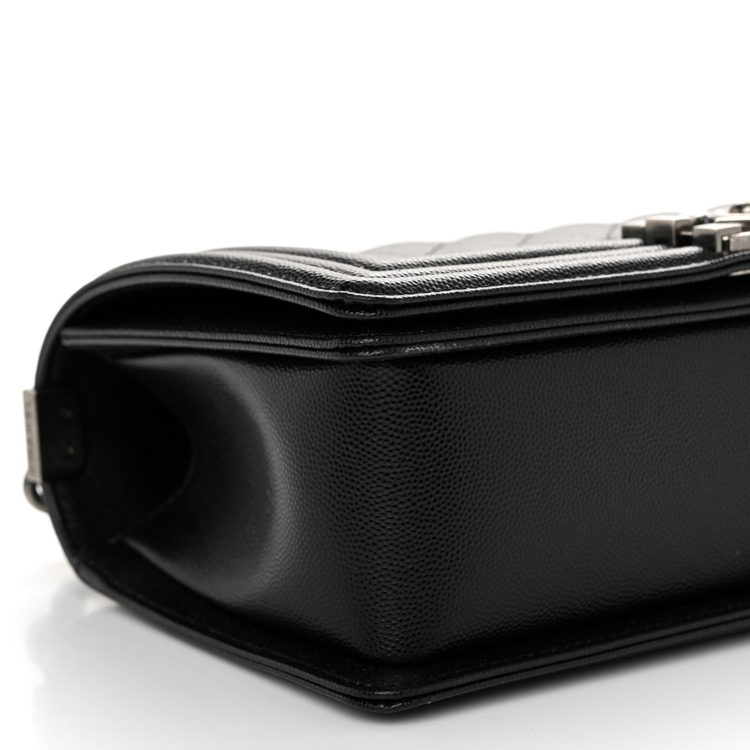 Chanel Caviar Quilted Medium Boy Flap Black 9 of 11