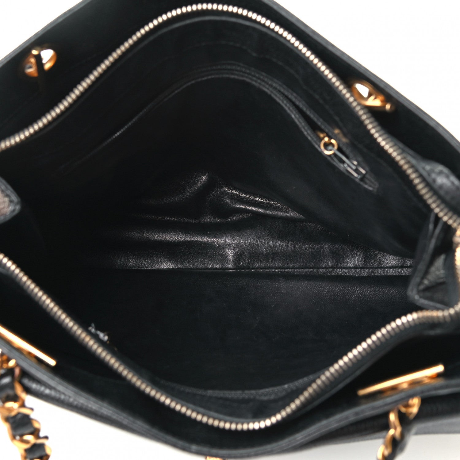 Chanel Caviar Flap Shoulder Bag Black 4 of 4