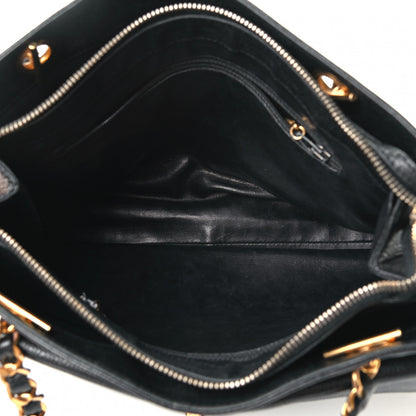 Chanel Caviar Flap Shoulder Bag Black 4 of 4