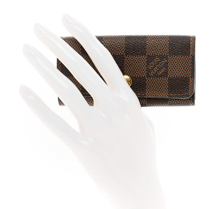 Louis Vuitton Damier Ebene Multicles 4 Key Holder 2 of 7