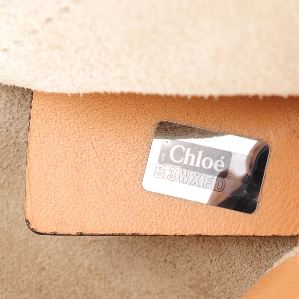 Lambskin Nano Georgia Crossbody Bag Misty Beige