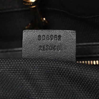 Gucci Patent Medium Soho Chain Shoulder Bag Black 7 of 12