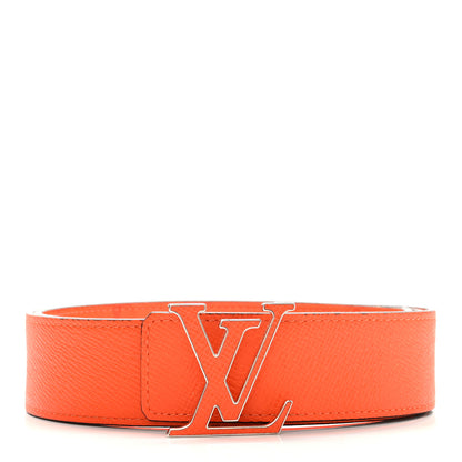 Louis Vuitton Calfskin Monogram 40mm LV Reversible Belt 95 38 Orange 2 of 7