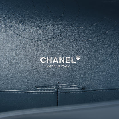 Chanel Lambskin Quilted Jumbo Double Flap Blue 5 of 12
