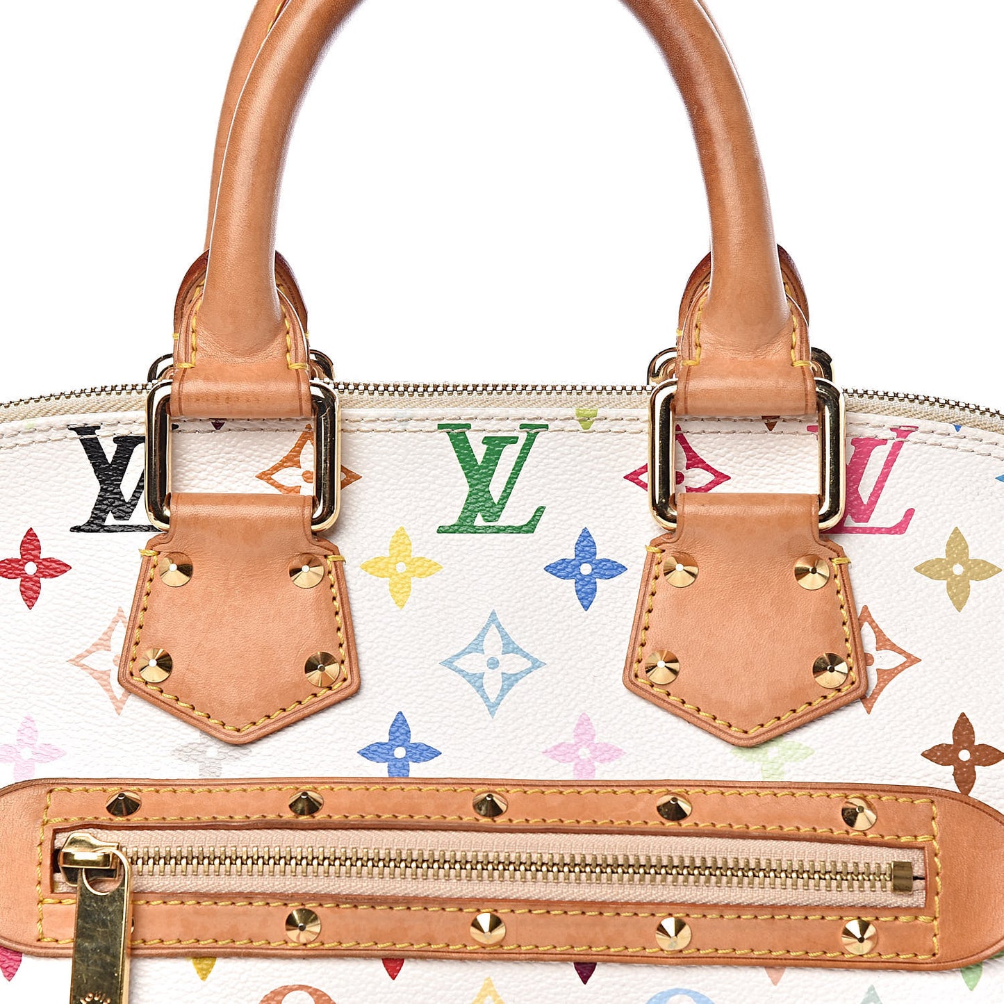 Monogram Multicolor Alma White