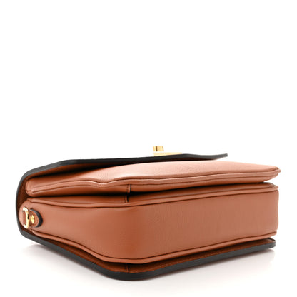 Louis Vuitton Grained Calfskin Lockme Oxford Cognac 5 of 10