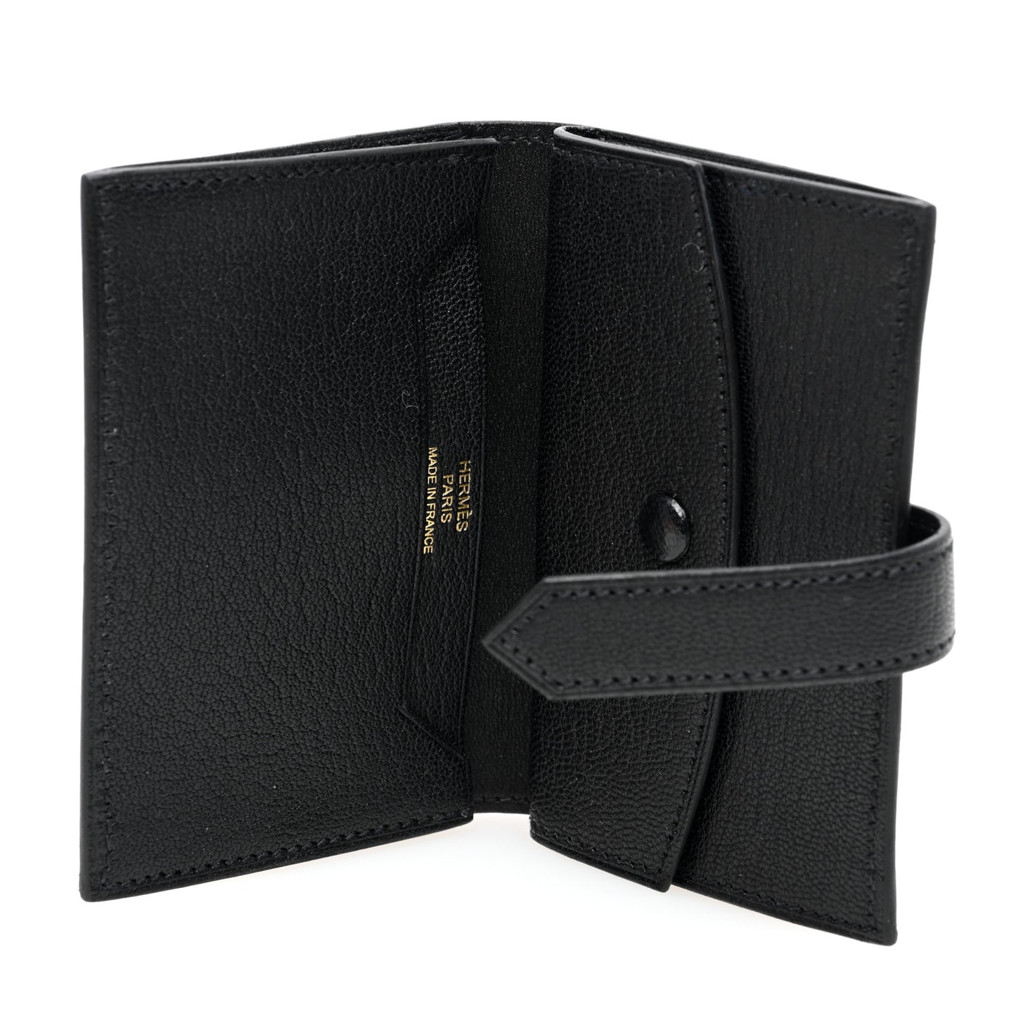 Chevre Mysore Mini Bearn Wallet Black