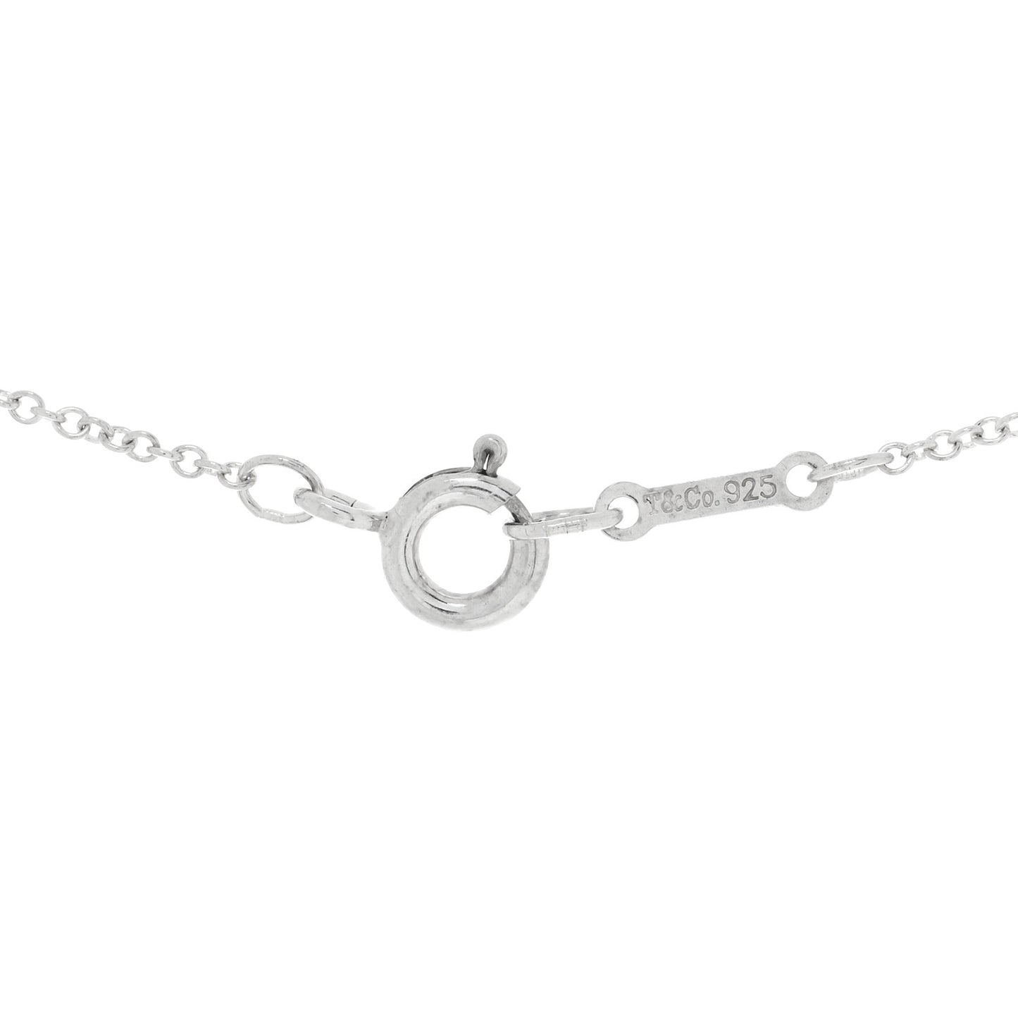 Sterling Silver Paloma Picasso Graffiti Love Pendant Necklace