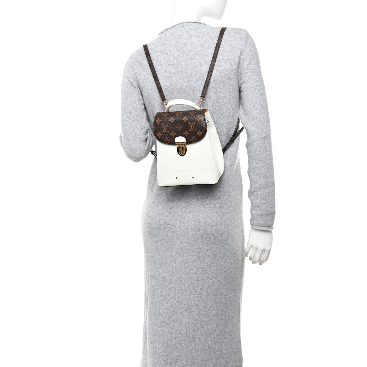 Patent Monogram Hot Springs Backpack Snow