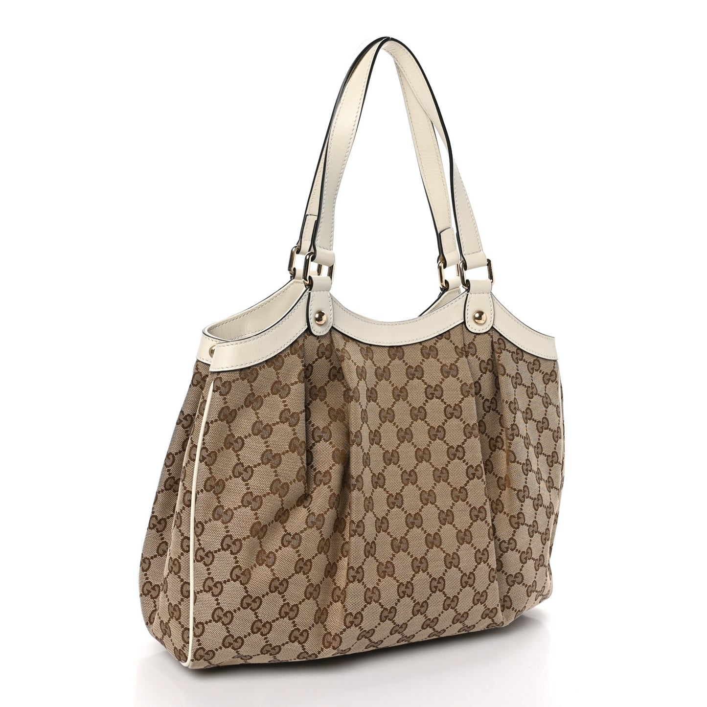 Monogram Shoulder Bag White