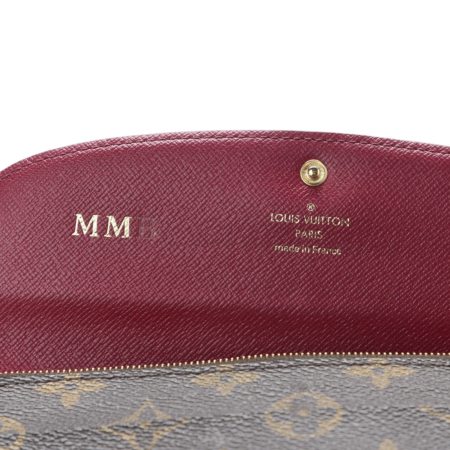 Louis Vuitton Monogram Emilie Wallet Fuchsia 6 of 7