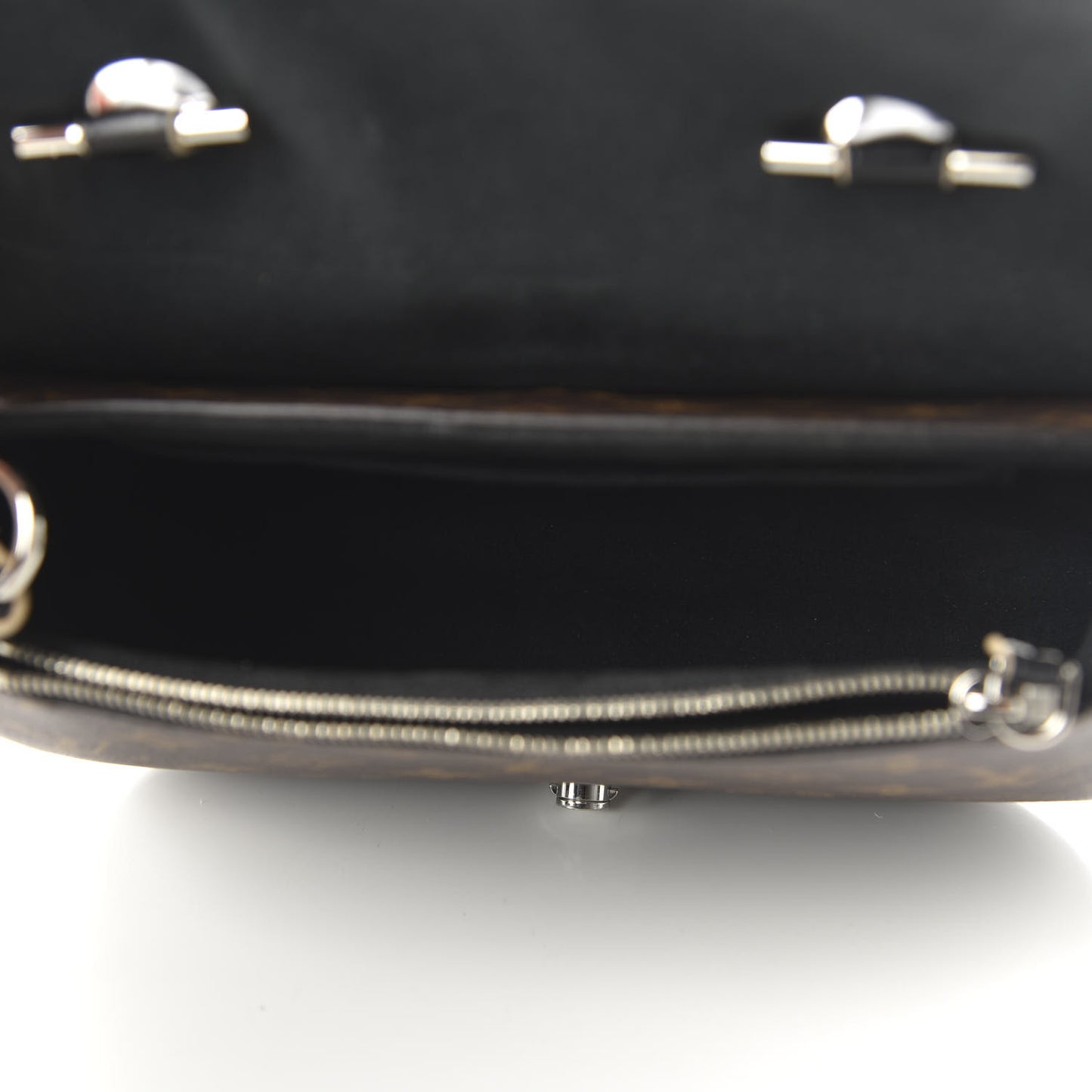 Calfskin Monogram Chain It Bag PM Black