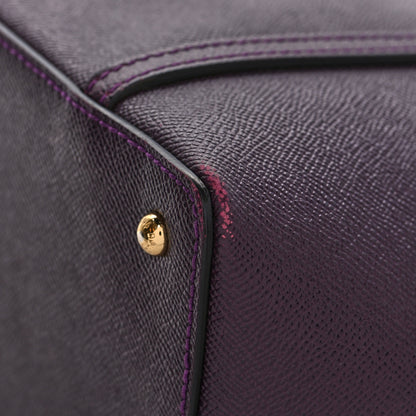 Dolce & Gabbana Dauphine Stampa Shopping Tote Purple 10 of 13
