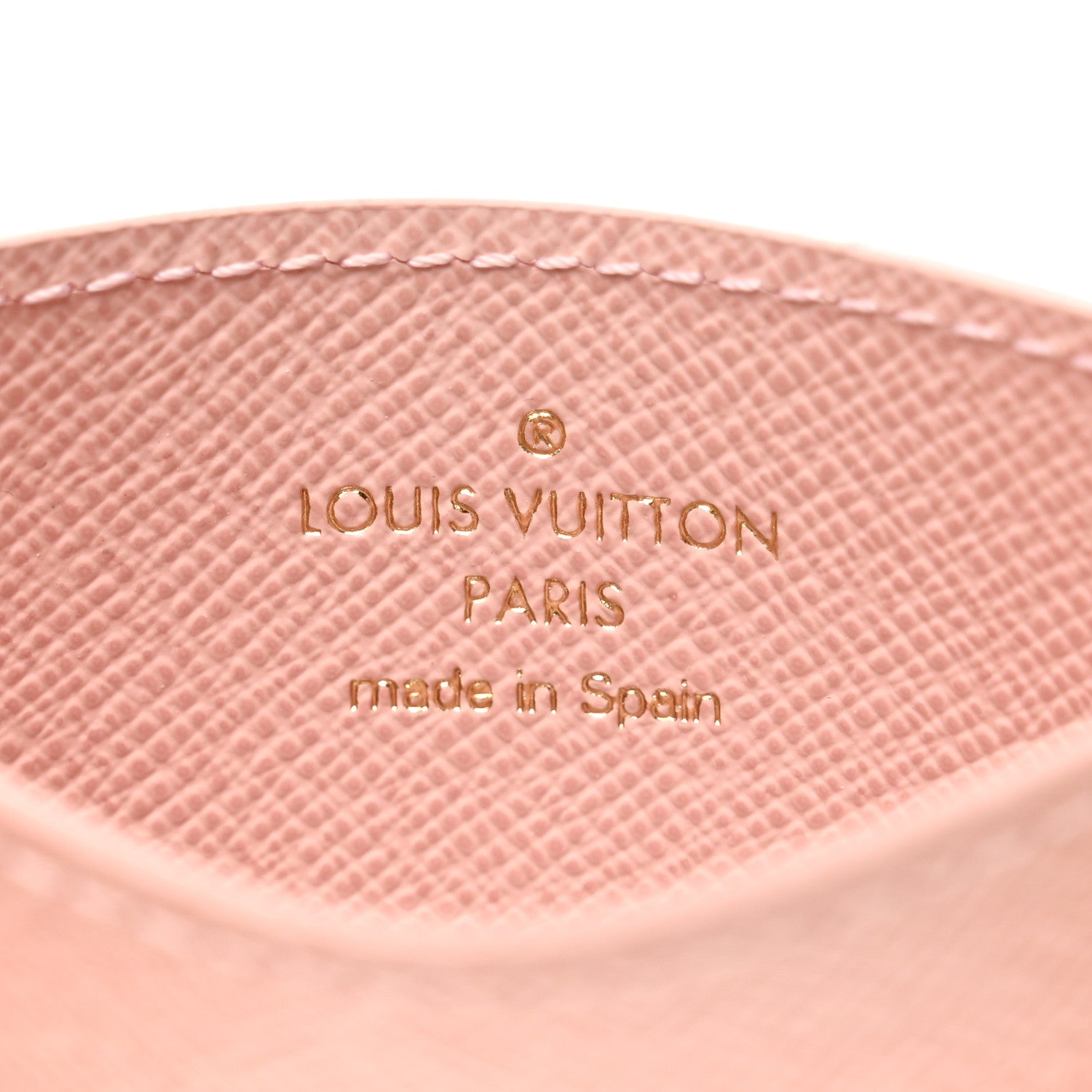 Louis Vuitton Damier Azur Daily Card Holder Rose Ballerine 6 of 6