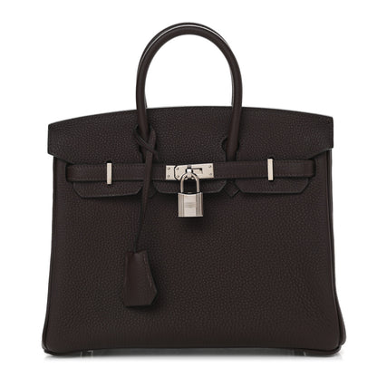 Hermes Togo Birkin 25 Chocolate 1 of 11