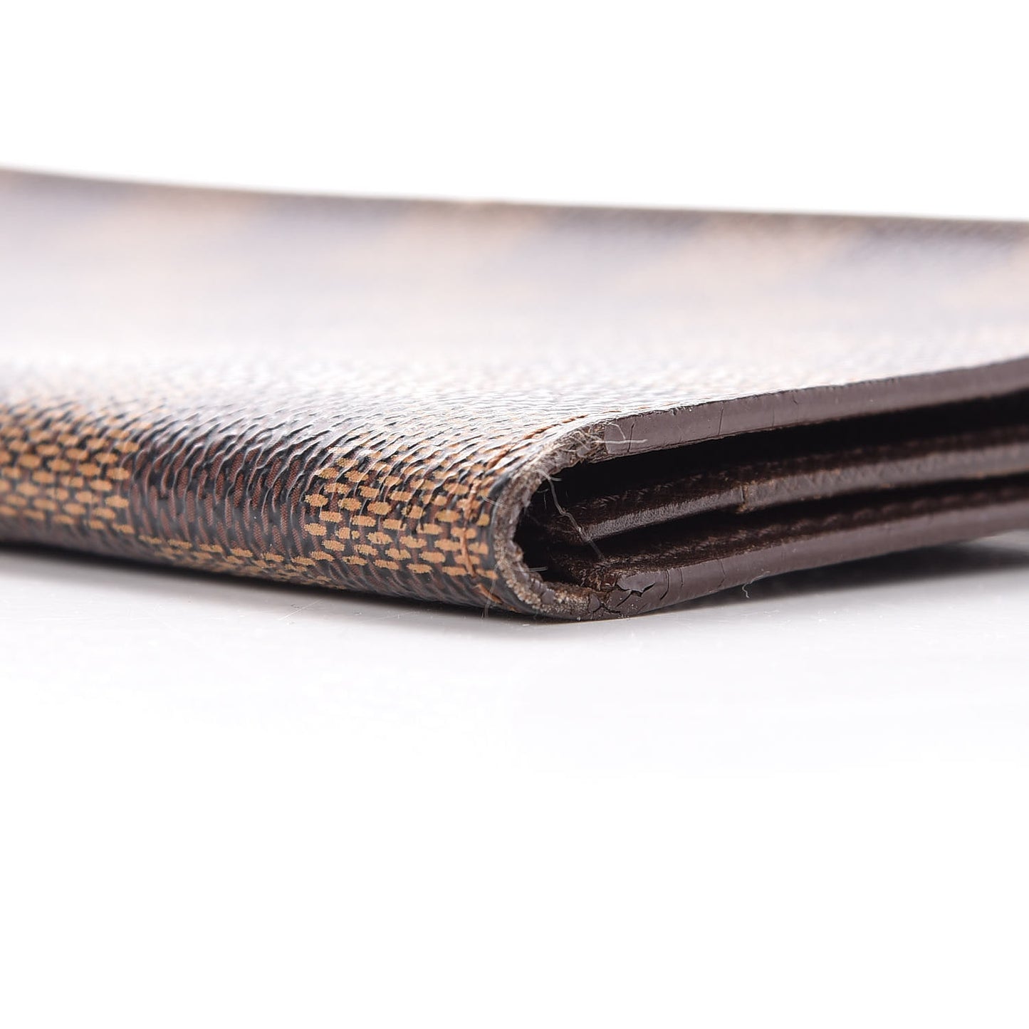 Damier Ebene Porte-Cartes Credit Yen Checkbook Wallet