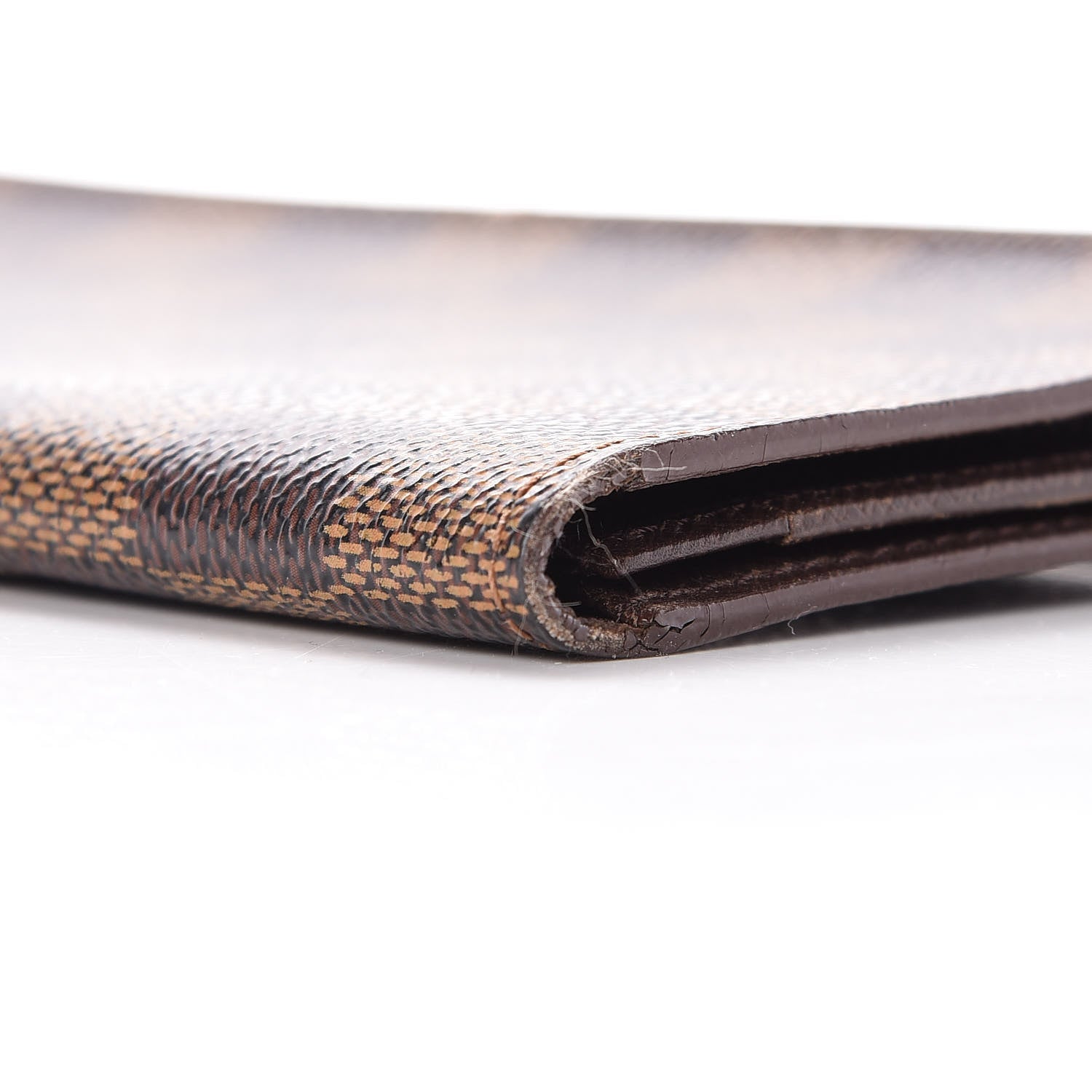 Louis Vuitton Damier Ebene Porte-Cartes Credit Yen Checkbook Wallet 10 of 13
