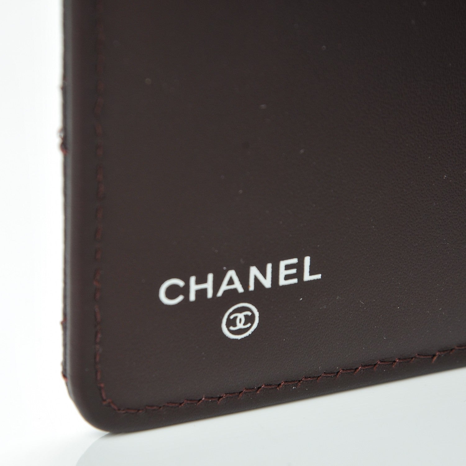 Chanel Caviar Quilted Zipped Pocket Wallet Burgundy 6 of 8