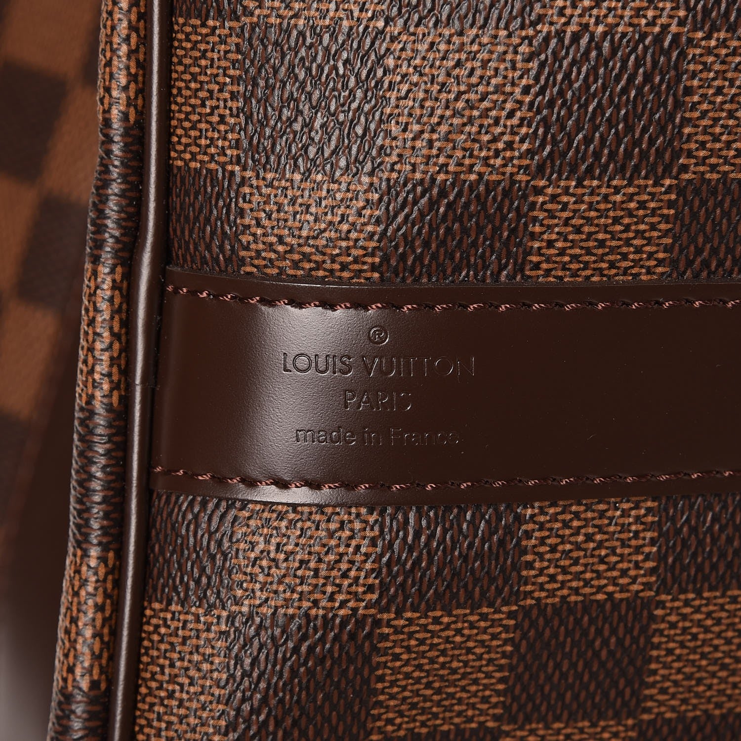 Louis Vuitton Damier Ebene Keepall Bandouliere 55 7 of 7