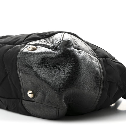 Prada Tessuto Nylon Cervo Lux 24H Tote Black 10 of 11