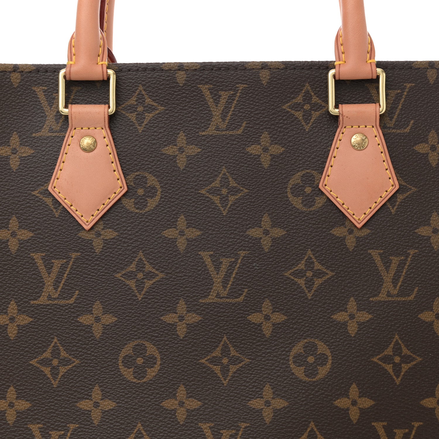 Louis Vuitton Monogram Sac Plat NM 8 of 14