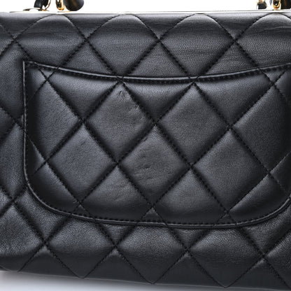 Chanel Lambskin Quilted Small Trendy CC Dual Handle Flap Bag Black 11 of 14