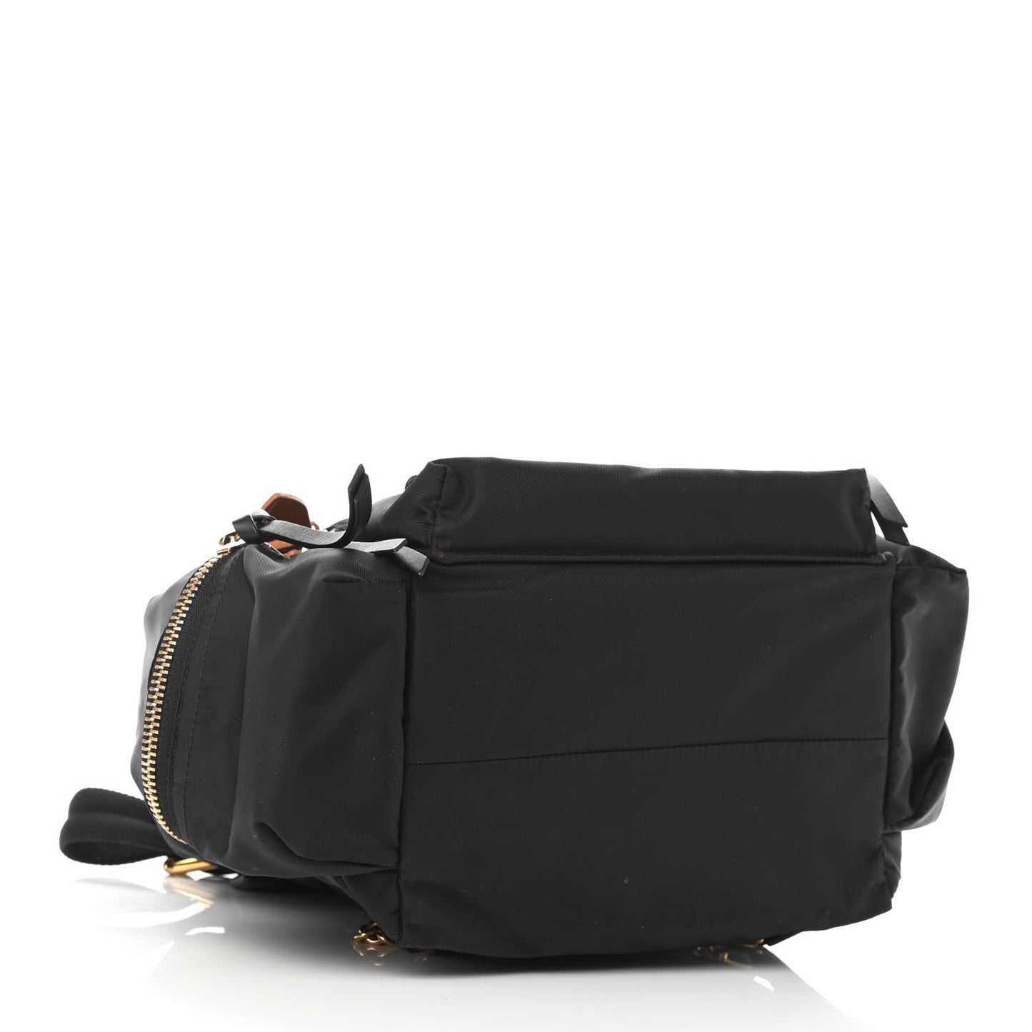 Nylon Medium Rucksack Backpack Black