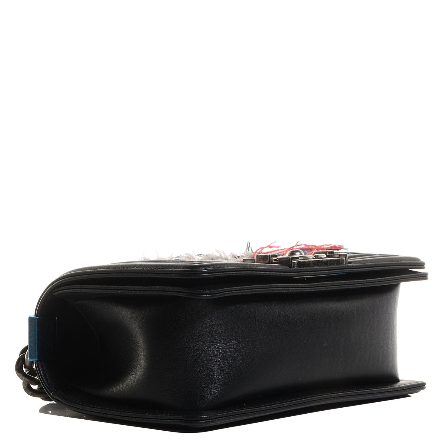 Chanel Tweed Calfskin Small Boy Flap Multicolor 4 of 9