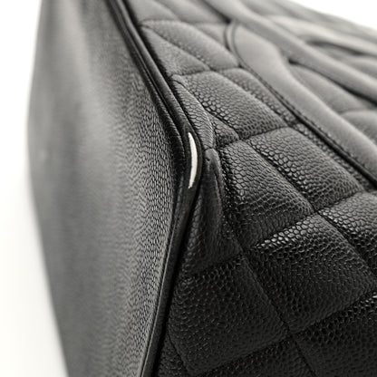 Chanel Caviar Quilted Medallion Tote Black 11 of 12