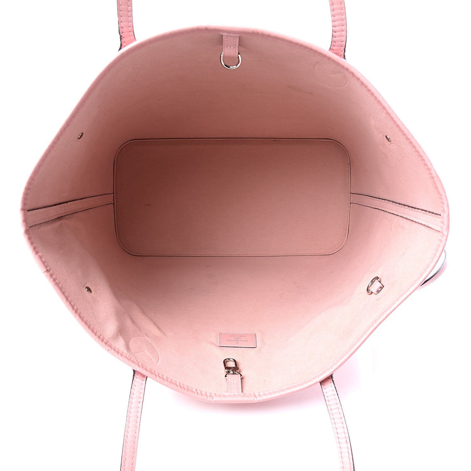 Louis Vuitton Epi Neverfull MM Rose Ballerine 4 of 9