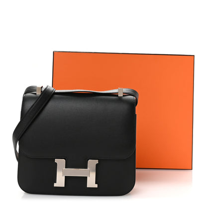 Hermes Madame Calfskin Constance 24 Black 11 of 11