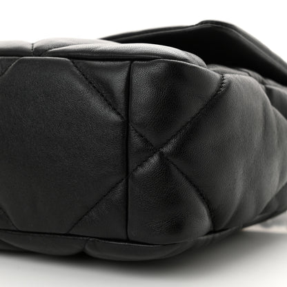 Chanel Lambskin Quilted Medium Chanel 19 Flap Black 11 of 12