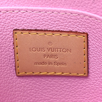 Louis Vuitton Monogram Multicolor Cosmetic Pouch White Litchi 6 of 9