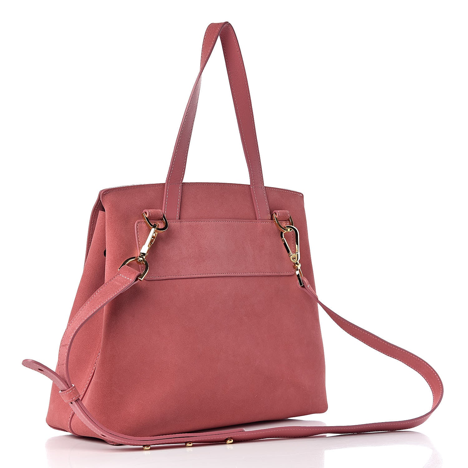Mansur Gavriel Suede Lady Bag Blush 4 of 12