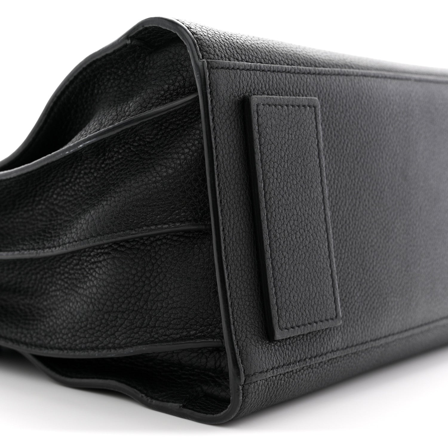 Saint Laurent Grained Calfskin Small Supple Sac De Jour Black 9 of 13