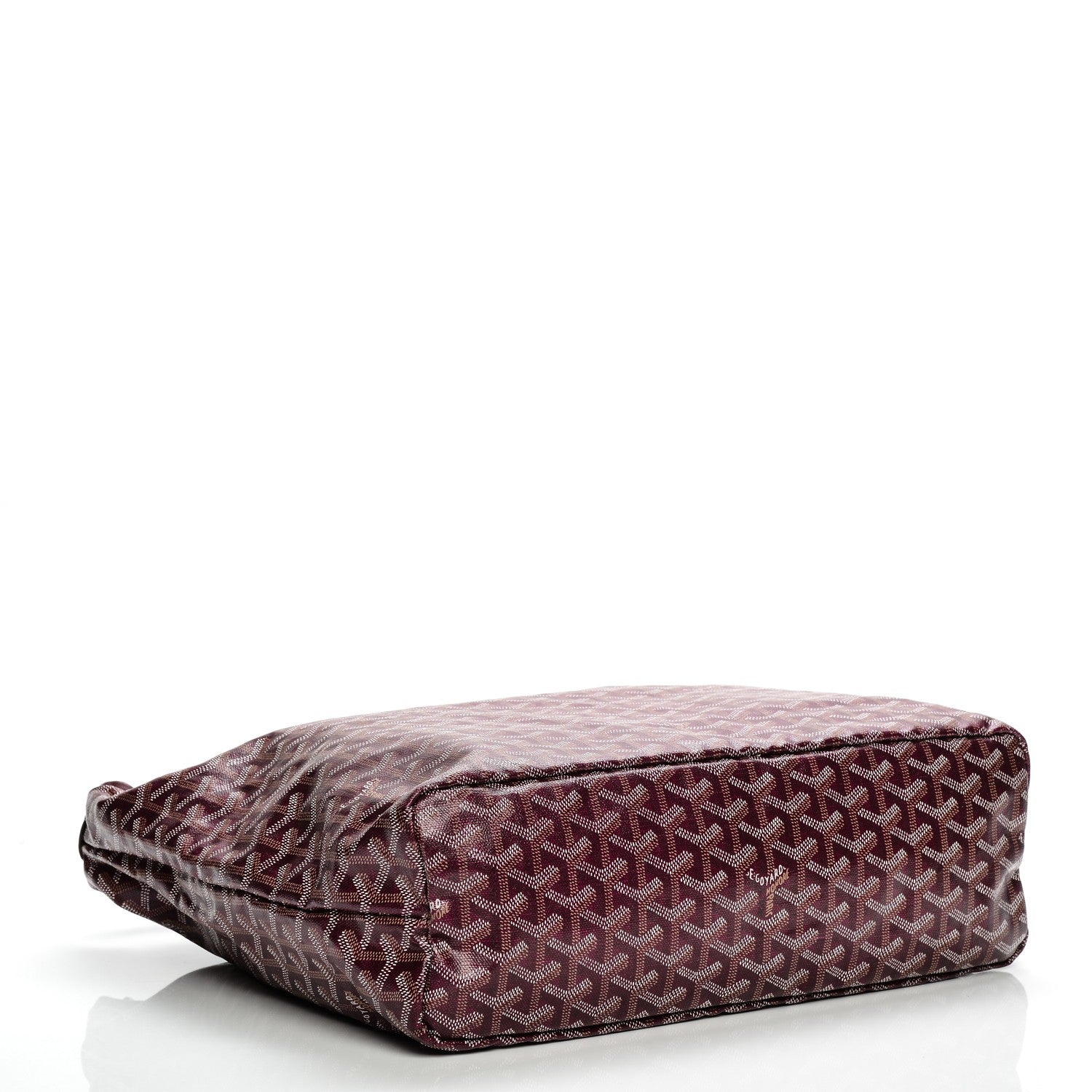 Goyard Goyardine Fidji Zip Hobo Burgundy 4 of 10
