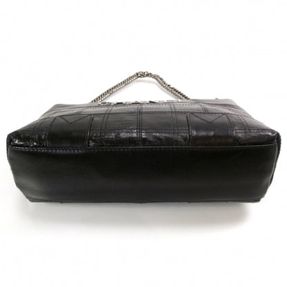 Chanel Leather Lax Pochette Black 4 of 10