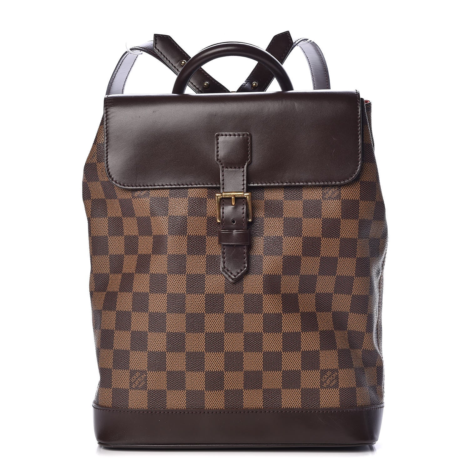 Louis Vuitton Damier Ebene Soho Backpack 1 of 11