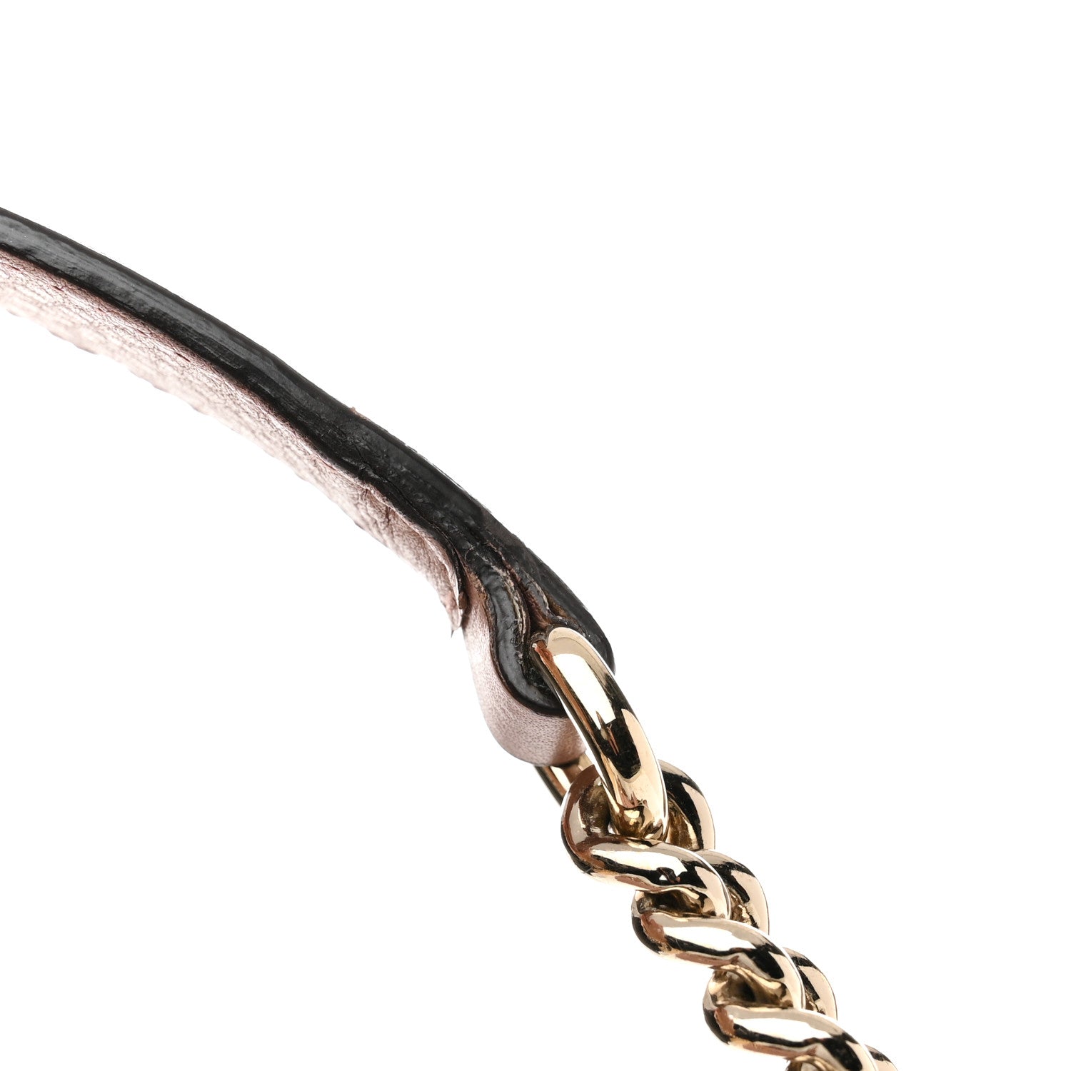 Gucci Pebbled Calfskin Medium Soho Chain Shoulder Bag Dark Cipria 12 of 14