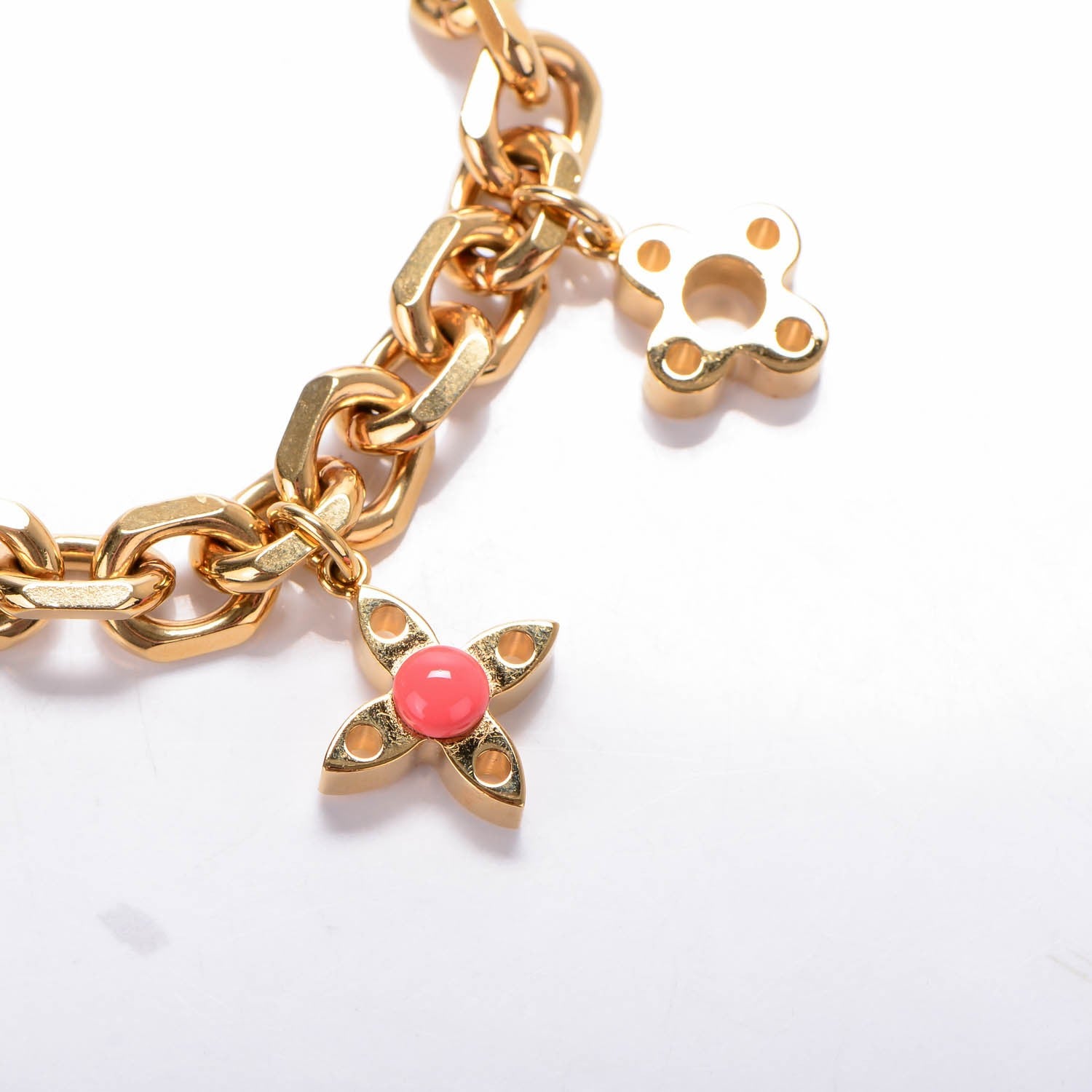 Louis Vuitton Hide and Seek Charm Bracelet Gold 3 of 6