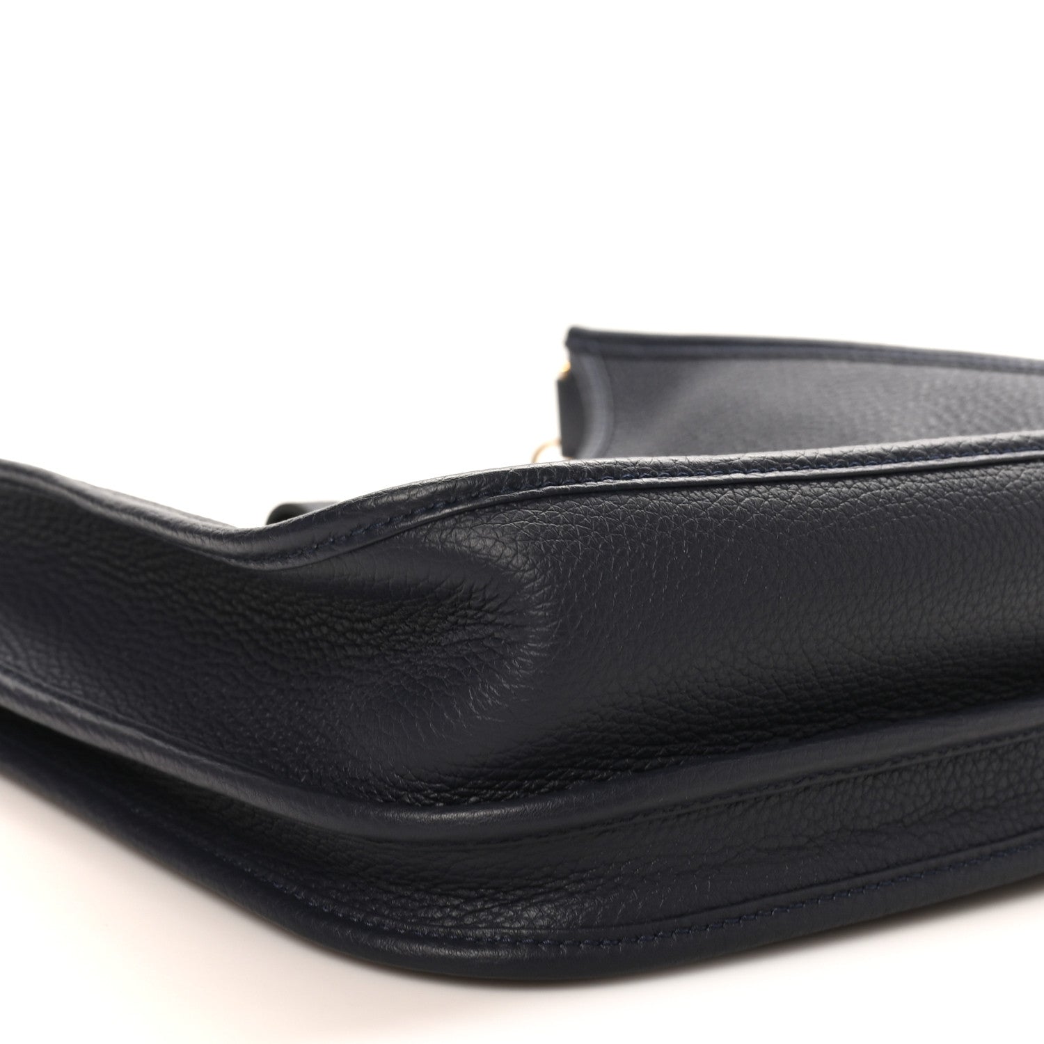 Hermes Taurillon Clemence EVELYNE III PM Bleu Nuit 9 of 10