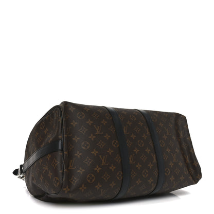 Louis Vuitton Monogram Macassar Keepall Bandouliere 45 3 of 8