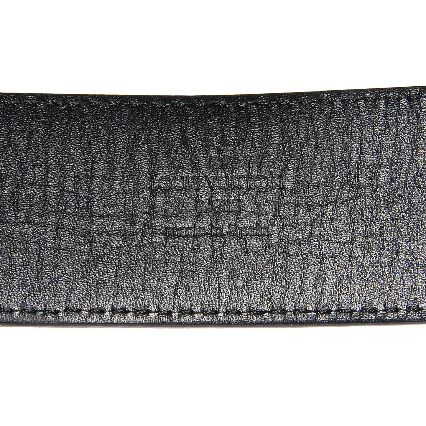 Damier Graphite LV Initiales Belt 100/40