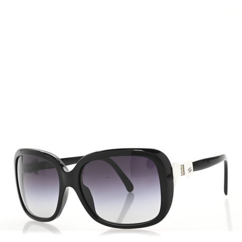 CC Bow Sunglasses 5171 Black White