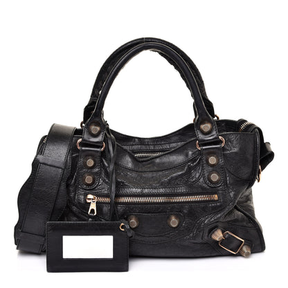 Balenciaga Agneau Giant 21 Rose Gold Hardware City Black 1 of 9