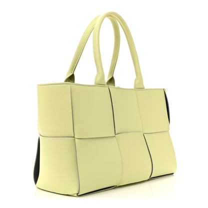Bottega Veneta Nappa Maxi Intrecciato Small Arco Tote Lemon 4 of 15