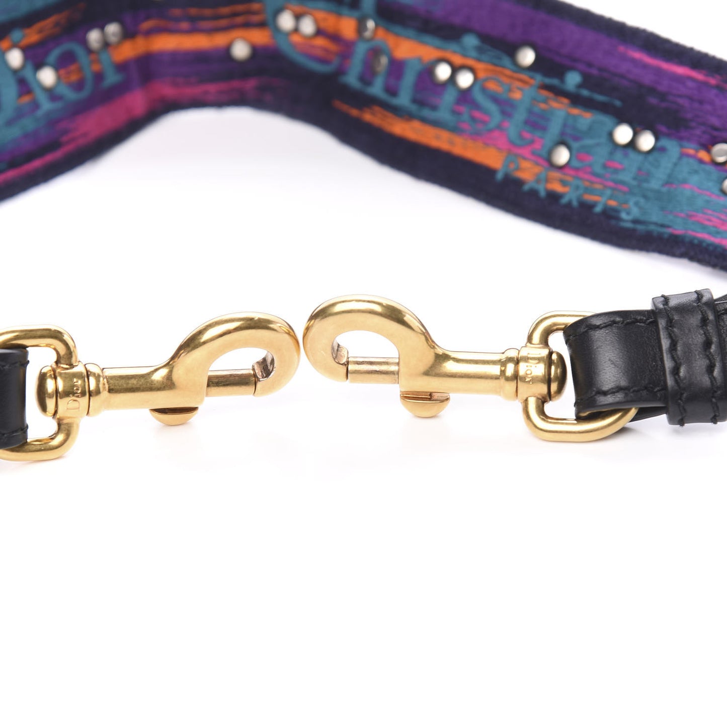Canvas Embroidered Studded Mexico Shoulder Strap Multicolor