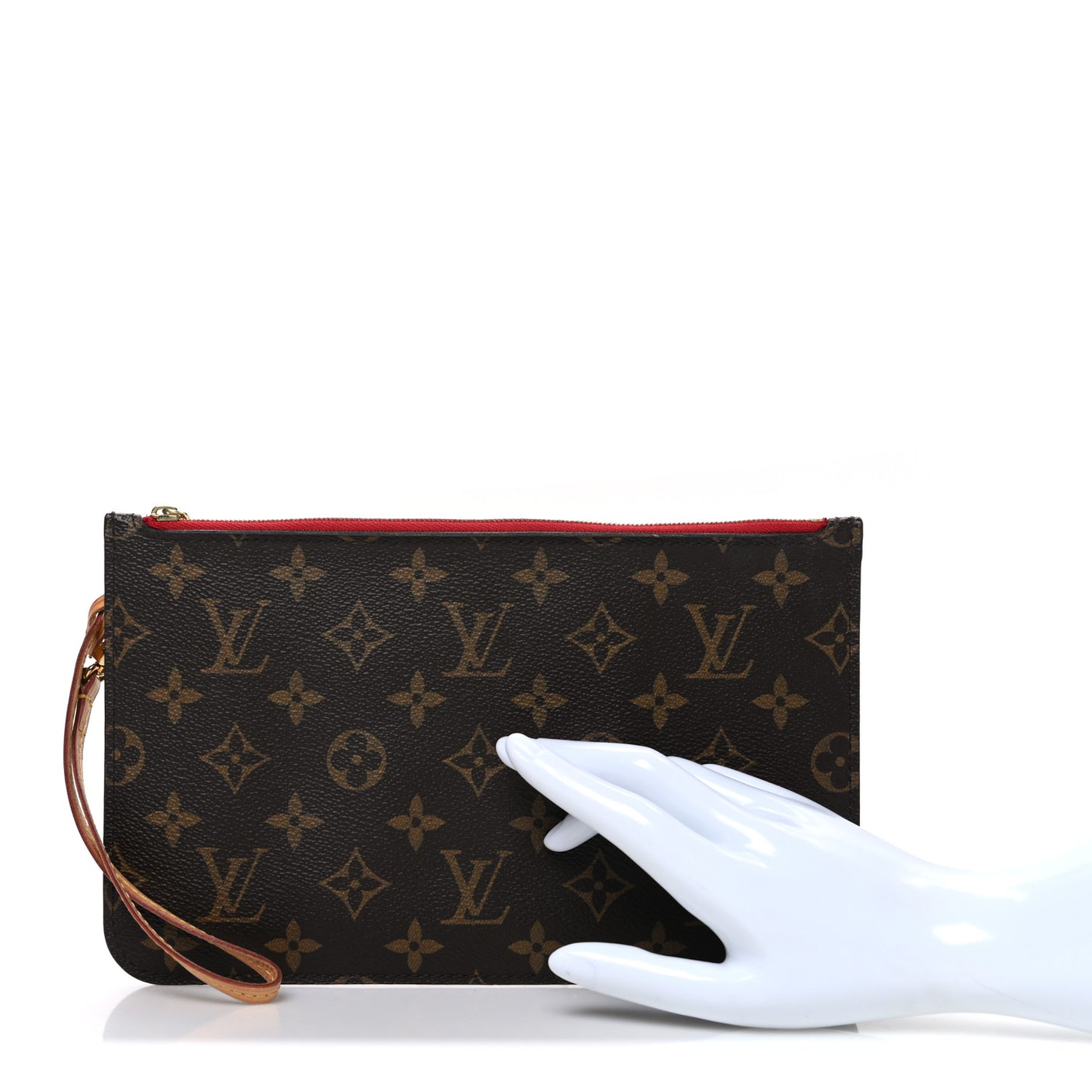 Monogram Neverfull MM GM Pochette Cherry