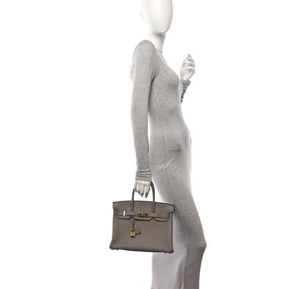Hermes Togo BIRKIN 30 Gris Asphalte 2 of 11