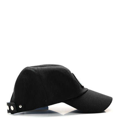 Hermes Linen Davis Ancre Cap 57 Black 5 of 8
